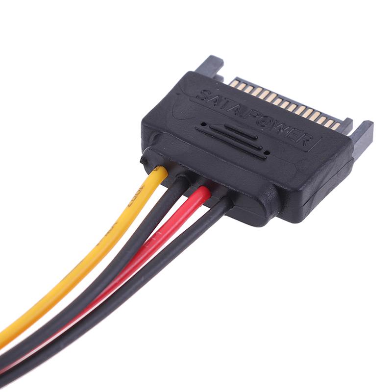Сата к силовому кабелю Ide 15-контактный разъем Sata к Molex Ide 4-контактный адаптер кабеля с внутренней резьбой