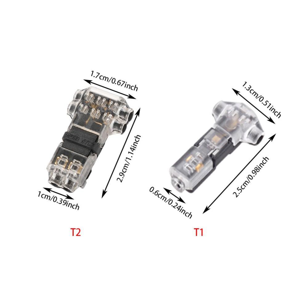 10 шт. для кабелей 18-22 AWG Низковольтный Разъем для Проводки Осветительные Установки