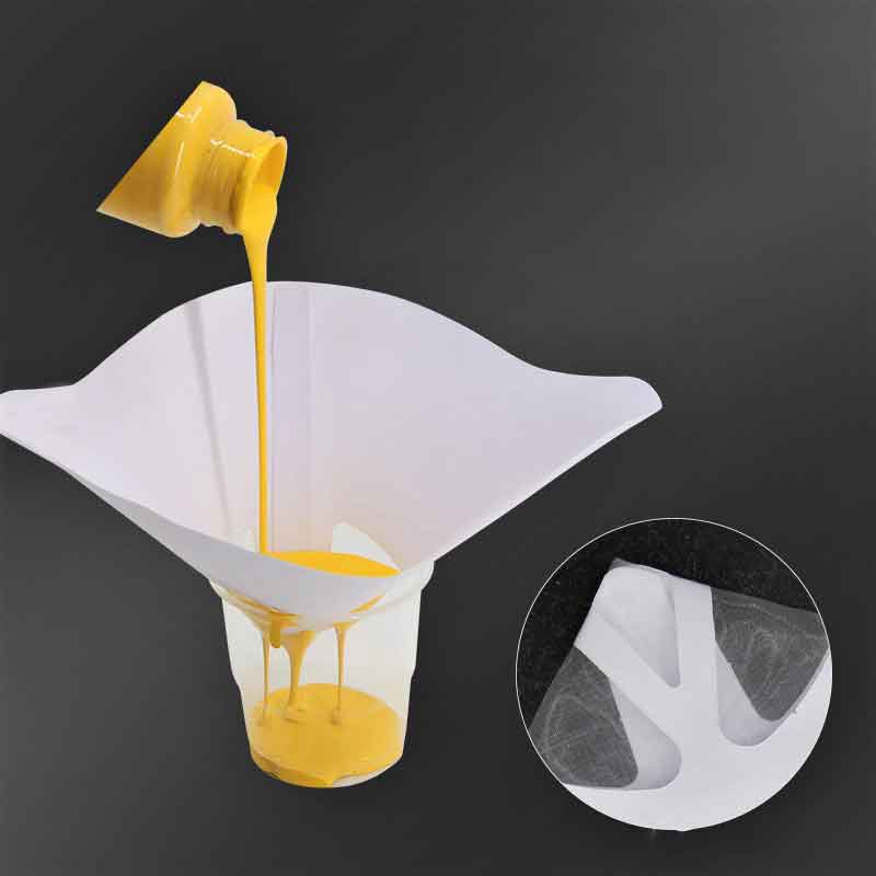100 ШТ Бумажные конические фильтры для краски Стакан для смешивания краски Фильтр Тонкая сетка Воронка Фильтр Одноразовые Аксессуары для распылителя краскопульта Автомобильные