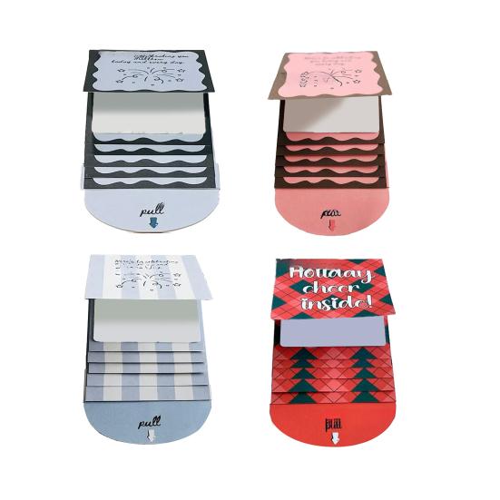 Книга-держатель для подарочных карт на Рождество Ручной работы Водопад Праздничный конверт для подарочных карт Буклет DIY Рождественские подарки Открытки с конвертами Подарок для семьи