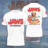 Horror Movie Jaws 3D Print T Shirt Men Women Fashion Hip Hop Casual Short Sleeve Tops Tees Mens Clothing Streetwear