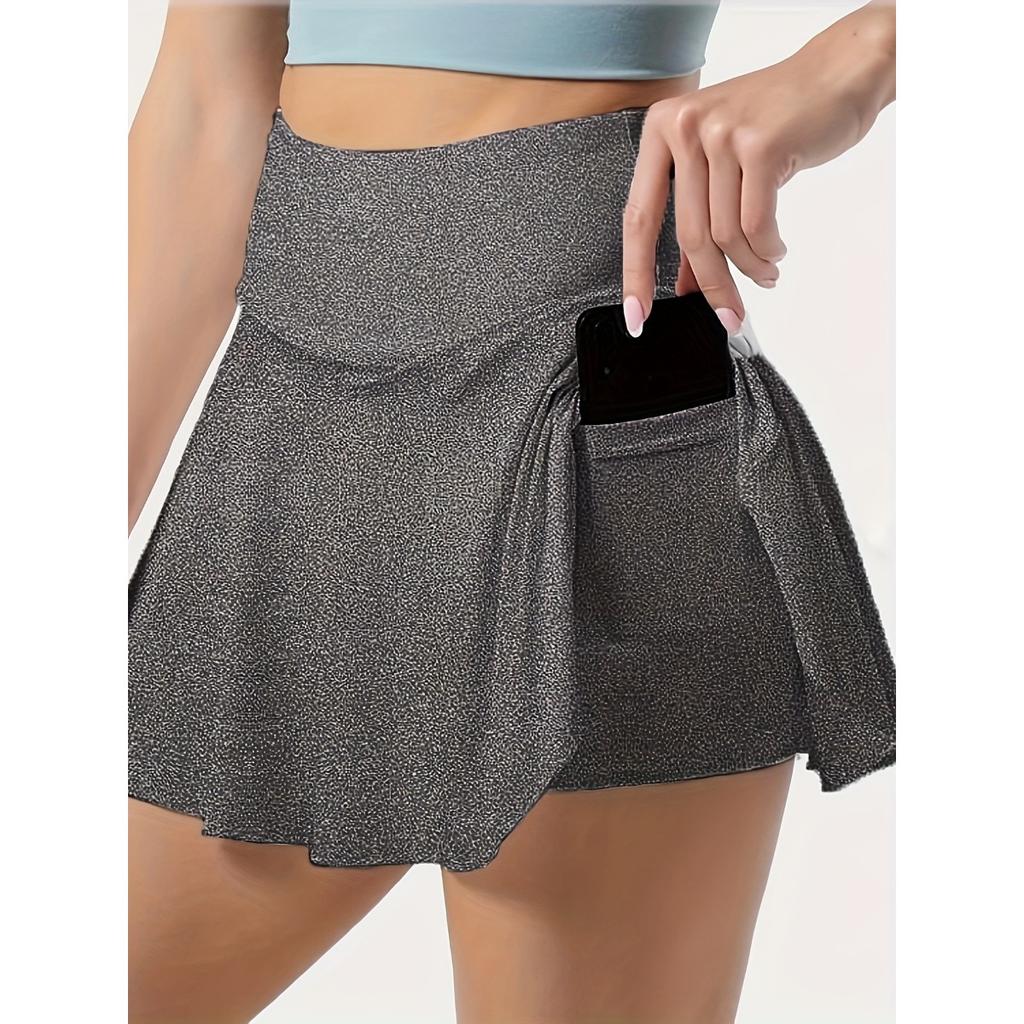 Outdoor Sports Casual Comfortable Versatile Half Skirt, Pleated Skirt Women's Models
