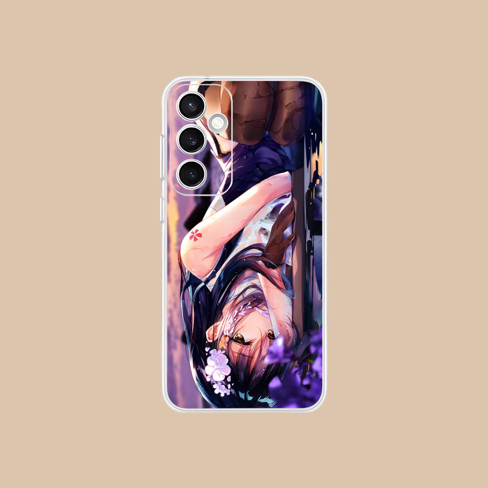 Чехол для мобильного телефона Azur Lane Azuma для Samsung Galaxy S25 S24 S23 S22 S21Plus FE Ultra Clear Colour Защитный смартфон Роскошный