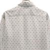 Prada Хлопковая рубашка с длинным рукавом с узором «полосатый зонт» 39 серый мужская б/у