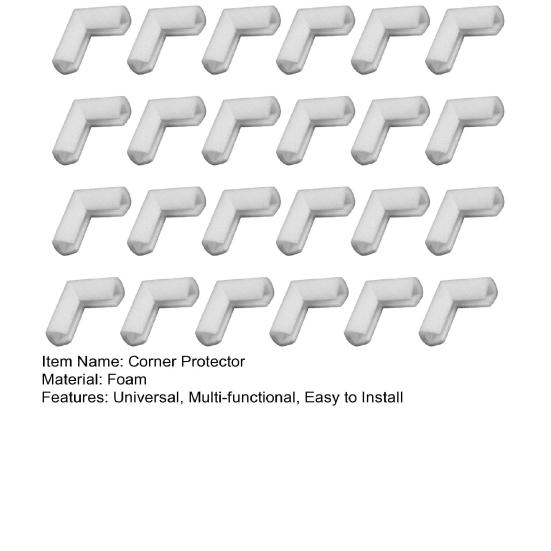 12/24 шт., защитная пленка для углов, фотозеркало, рамка для телевизора, защита кромок, угловая упаковка, подвижная пенопластовая подушка, защитная крышка для кромок