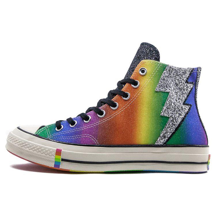 Converse Кеды Chuck 1970-х Высокие Легкие Высокие Кеды из Канваса Унисекс Разноцветные 165713C