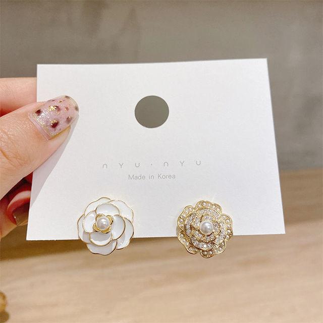 Длинные Висячие Серьги для Женщин 2021 Мода Полный Кристалл Имитация Жемчуга Кисточкой Серьги Висячие Старинные Золотые Ювелирные Изделия Brincos