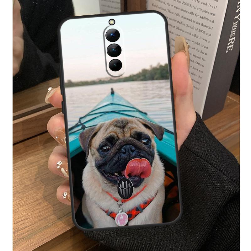Pug Dog French Bulldog Case For Nubia Red Magic 8 9 10 Pro Plus 6 7 6S 7S Pro 5G 6R RedMagic 9S 8S Pro Plus Coque