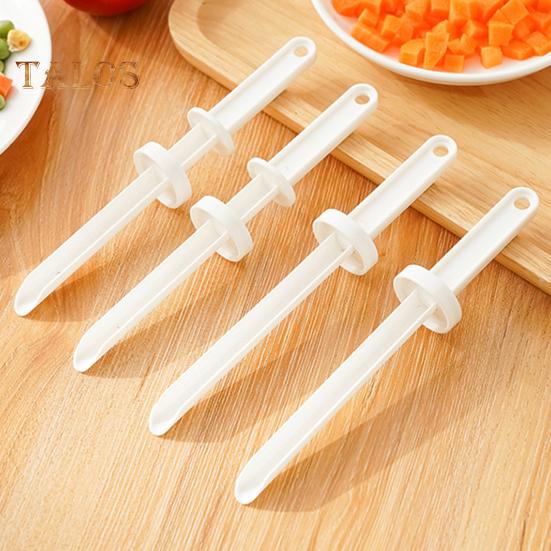 Инструмент для начинки еды, эргономичная ручка, колбаса, овощная начинка с подвижной перегородкой, дизайн канавки, кухонный гаджет
