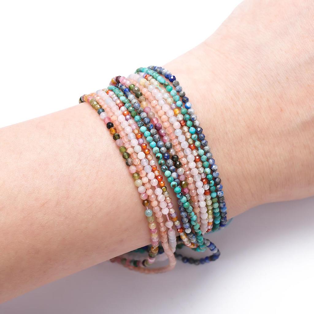 2-3,5 мм бусины из натурального камня тигровый глаз хрустальные бусины для изготовления ювелирных изделий из бисера DIY браслет ожерелье