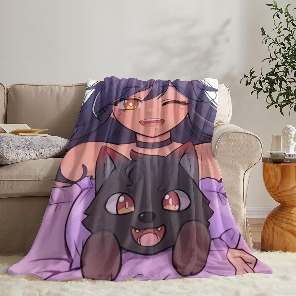 A-aPHMAU Плед Мягкий Фланелевый Плед Летнее Одеяло Легкое Уютное Одеяло для Сна на Диван Кровать Путешествия