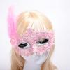 Masquerade Mask Wedding Carnival Party Performance Costumes Sex Lady Lace Mask Venice Feather Sexy Halloween Mask Gift