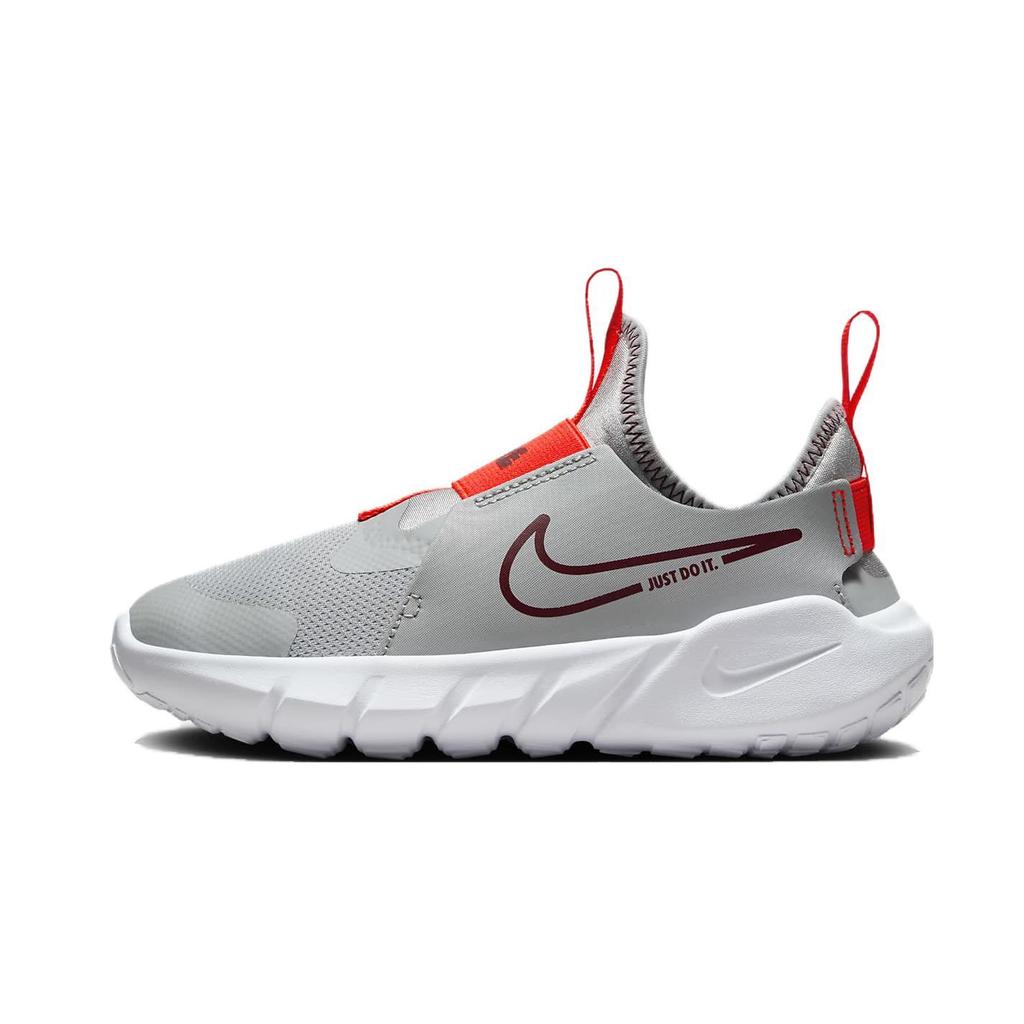 Nike Кроссовки для бега для детей Flex Runner 2 с амортизацией, износостойкие, низкие, серые, для детей от 3 до 7 лет DJ6040-009