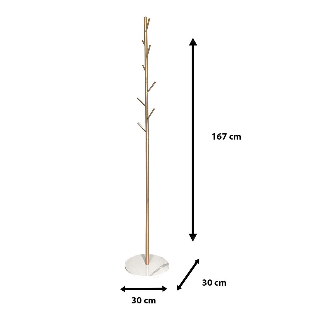 Вешалка для пальто Premium Elegance 8 вешалок Nyana Home 167x30x30 см