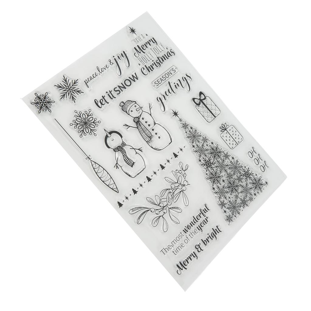 Transparent Stamp Safe Healthy Unique Clear Pattern Easy Convenient Wide Application Clear Stamp