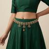 Metal Ethnic Style Belt Beads Body Chain Waist Seal Tassel Belly Chain  Festive