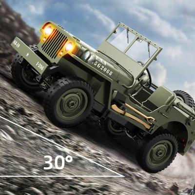 Новый 1:10 игрушечных машинок на радиоуправлении JJRC Jeep Внедорожник Многоцелевой полноприводный военный транспортный автомобиль Моделирующий альпинистский автомобиль Детская игрушка в подарок