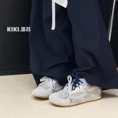 Soso летние сетчатые кожаные ретро контрастные цвета уродливые милые повседневные кроссовки dopamine женские