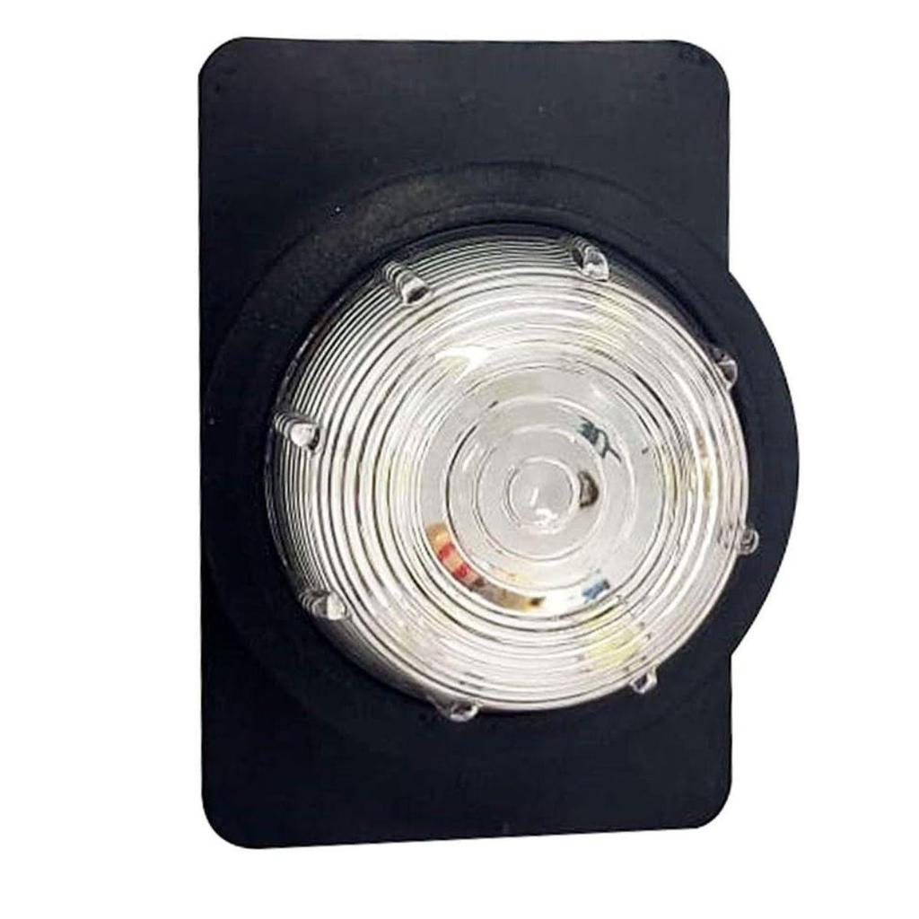 APSMOTIV LED Front Marker Assembly Set for Bus, Truck, Trailer and Universal Applications 24v (Clear)