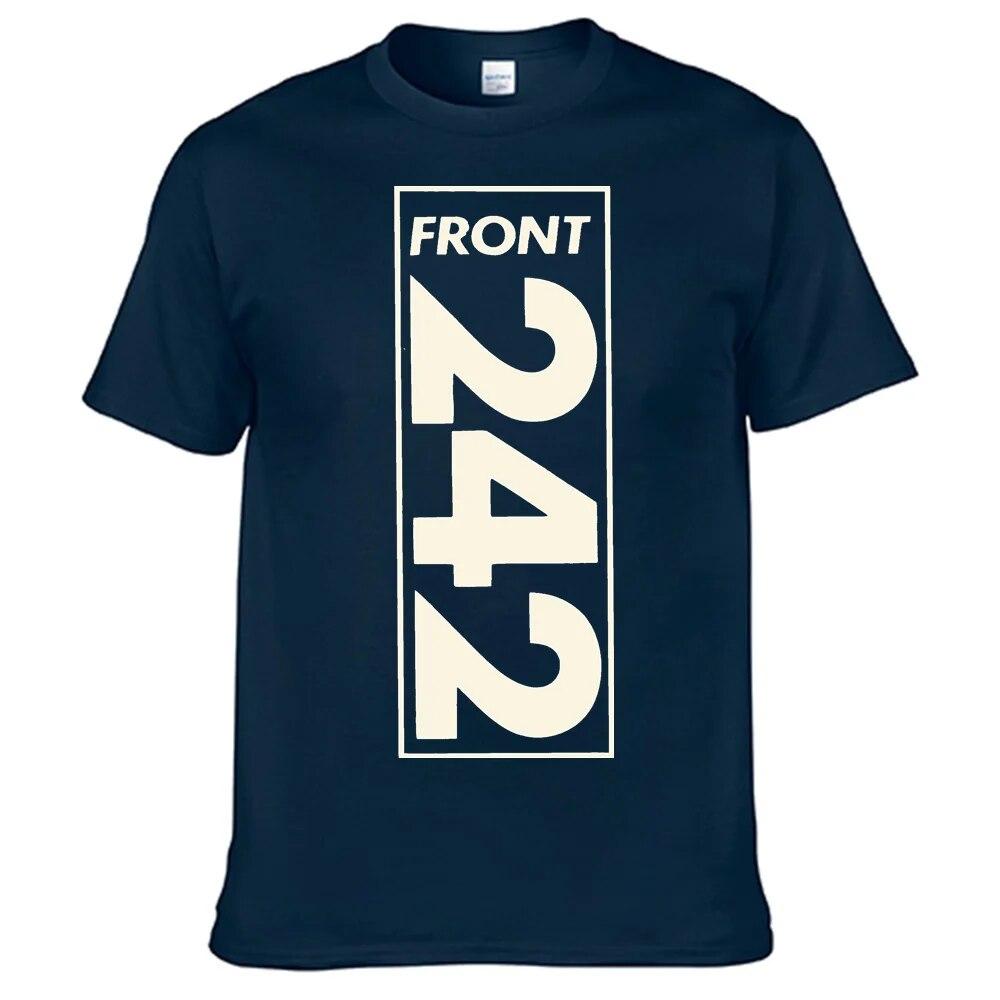 Футболка Front 242 унисекс, 100% хлопок, женская рубашка унисекс, лидер продаж N011