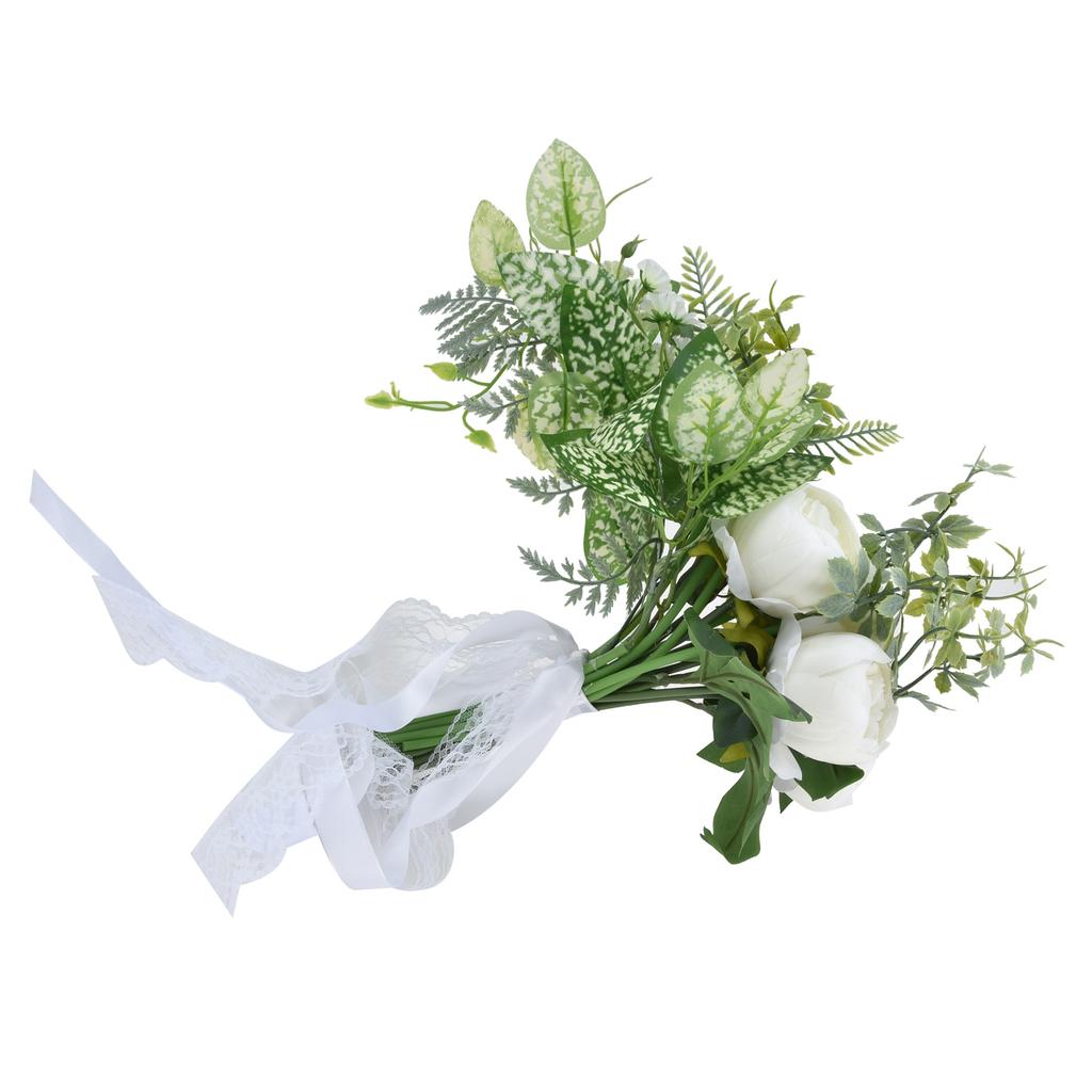 Букет цветов в руке Невеста Свадьба Симуляция Свадебные фото реквизиты Букет для свадеб Сцены Гостиные Спальни