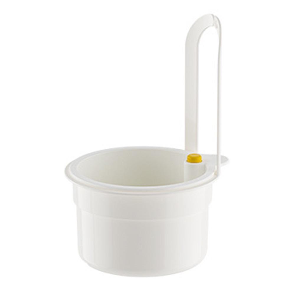 Креативная подвесная корзина-сито для раковины Открывающаяся нижняя крышка Быстрое сливание Фильтр для кухонных отходов Съемная Многофункциональная