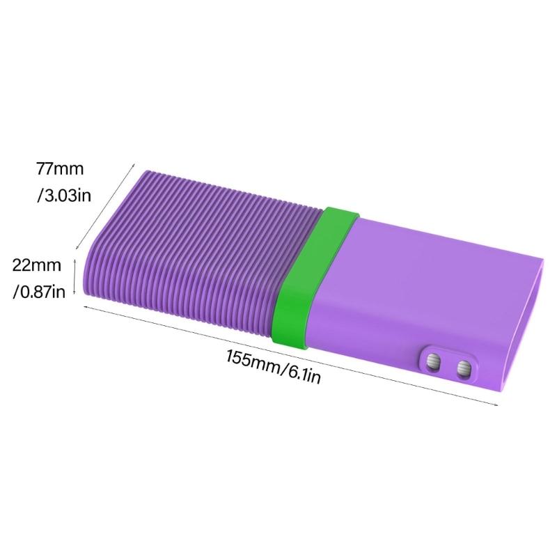 Универсальный Защитный Чехол для Power Bank 100W с Быстрой Зарядкой Гибкий Силиконовый Материал Нескользящий Захват Безопасность