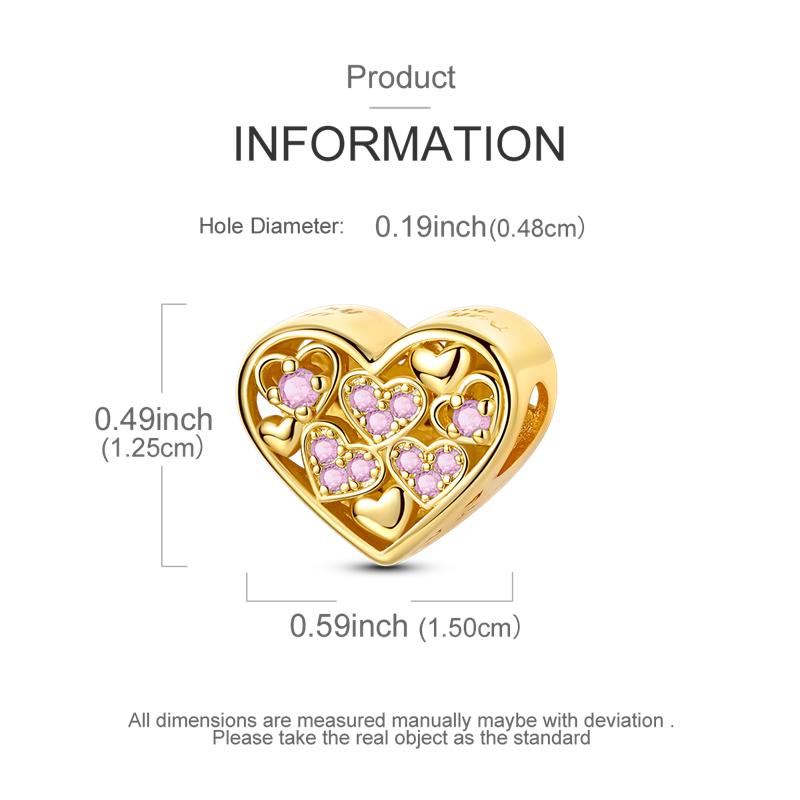 Медные Шармы Хамелеон Бусина Цирконий Золотистый Любовь Мама Подарок Милые Подвески Питомцы Подходят для Оригинального Браслета DIY Ювелирные Изделия