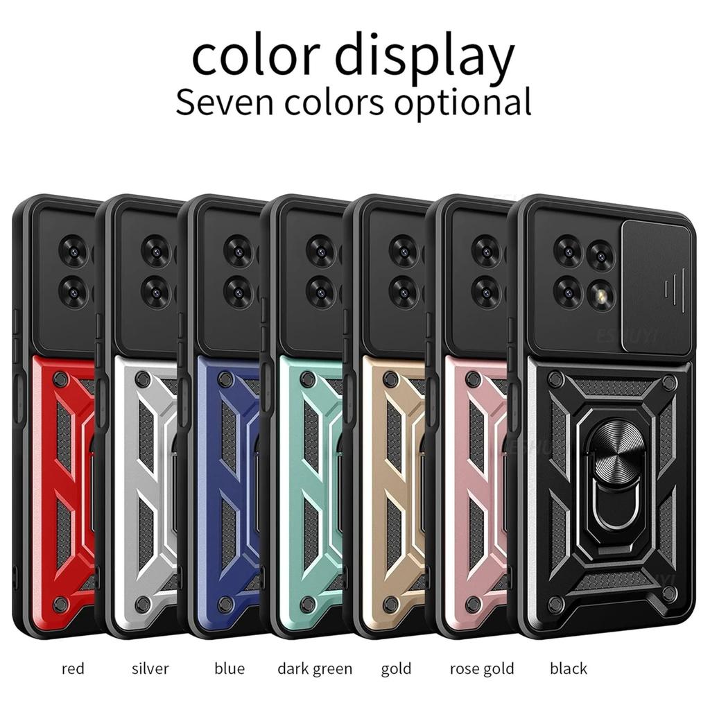 Чехол Armor для T-Mobile Revvl 7 Pro 5G T Phone 2 Pro 5G Cover Lens Protection With Ring Magnetic Holder Coque Fundas