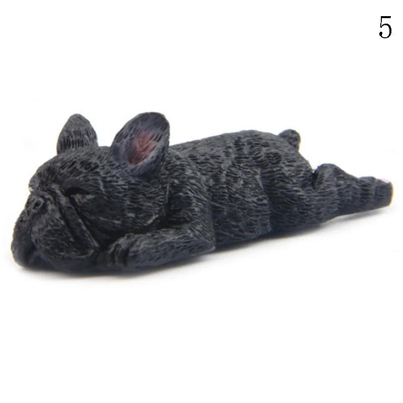 Small Bulldog French Bulldog Model Magnetic Sticker Handle Diy Fridge Sticker Magnetic Sticker