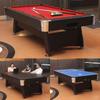 KuZhe Commercial American Black 8 Pool Table