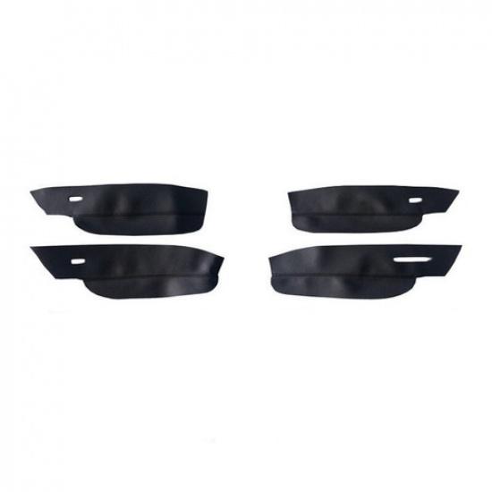 4pcs Car Door Armrest Panel Leather Cover Replace Trim For VW Golf 7 2014-2018