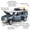 1:24 Alloy Land Rover Defender 110 Models Toys Miniature Cars with Pull Back Light Music Off-road Model for Toddler Kids Gifts