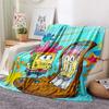 SpongeBob SquarePants3 Flannel Blanket, High quality Comfortable for All Seasons, Home Decor, Warmth and Comfort