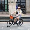 DYU C6 36V 350W Electric Bike - 80km Pedal Assist, Steel Frame & 26" Wheels for Long-Range Commuting