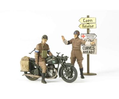 Tamiya 1/35 Военная миниатюра Серия Нет. 316 Серия Мотоциклов Британской Армии BSA M20 MP Набор Пластиковая Модель 35316