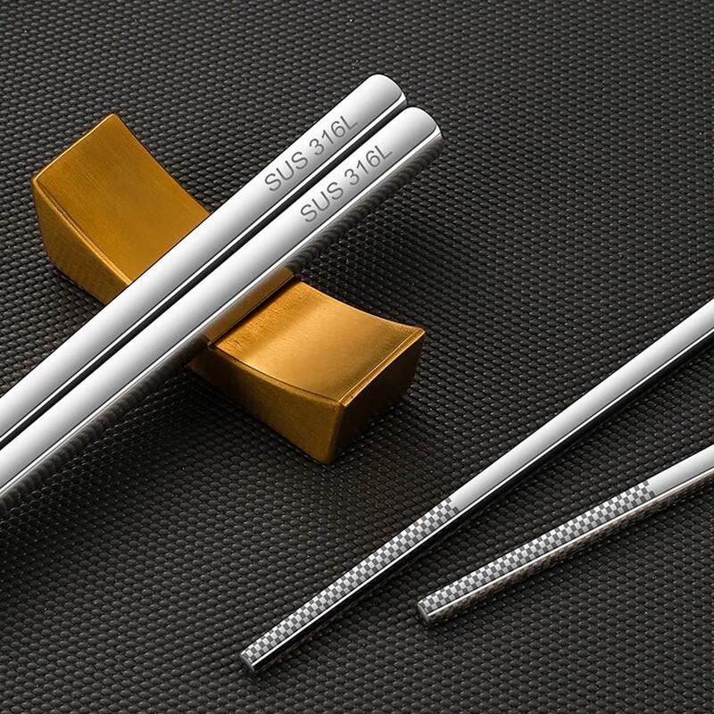 OULOTI 316L Медицинская Сталь Extra Thick Палочки для еды
