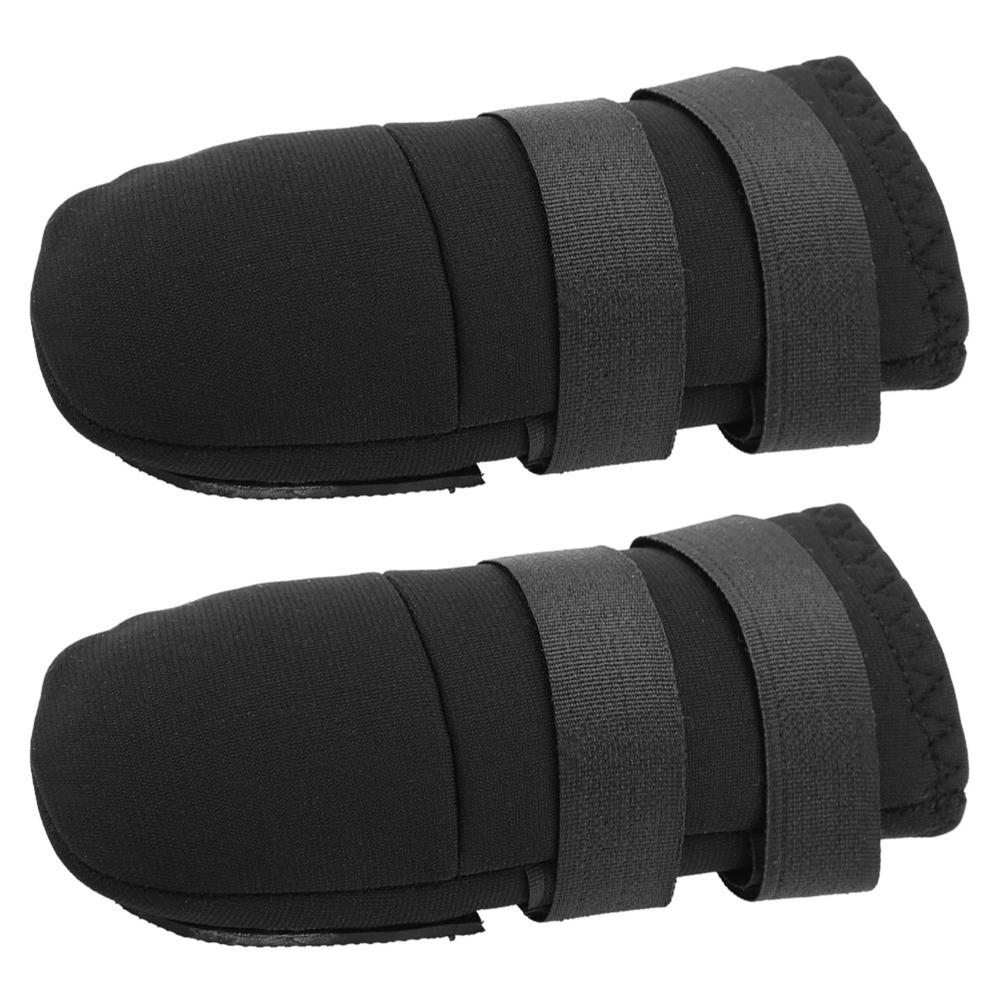 2pcs Adjustable Fit Dog Socks Neoprene Fabric Dog Foot Cover Dog Paw Protector Indoor Protection
