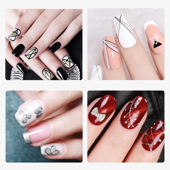 3 шт. Кисти для подводки ногтей, резьба по дереву, живопись, легкие многоцелевые, супертонкие, УФ-гелевые кисти, маникюрные инструменты