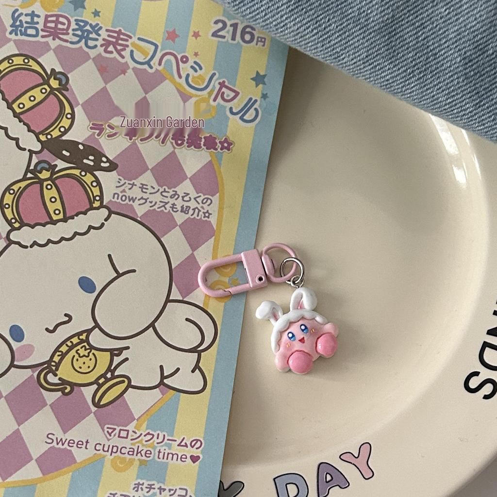 Милый брелок Кирби - Забавный мультяшный кулон на рюкзак в виде звезды для лучших друзей