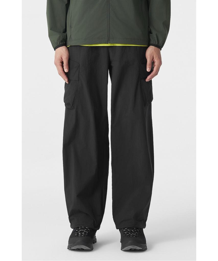 Koolongseupocheu Мужские Широкие Карго Брюки Tlpnm26551Blk