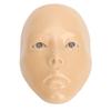 Практика макияжа лица с пластиковой подставкой 5D силиконовая полнолицевая доска для практики макияжа многоразовая