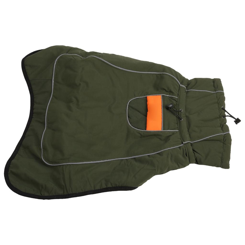 Зимнее пальто для собак, теплая ламинированная хлопковая утолщенная водонепроницаемая куртка для собак в холодную погоду для улицы OD