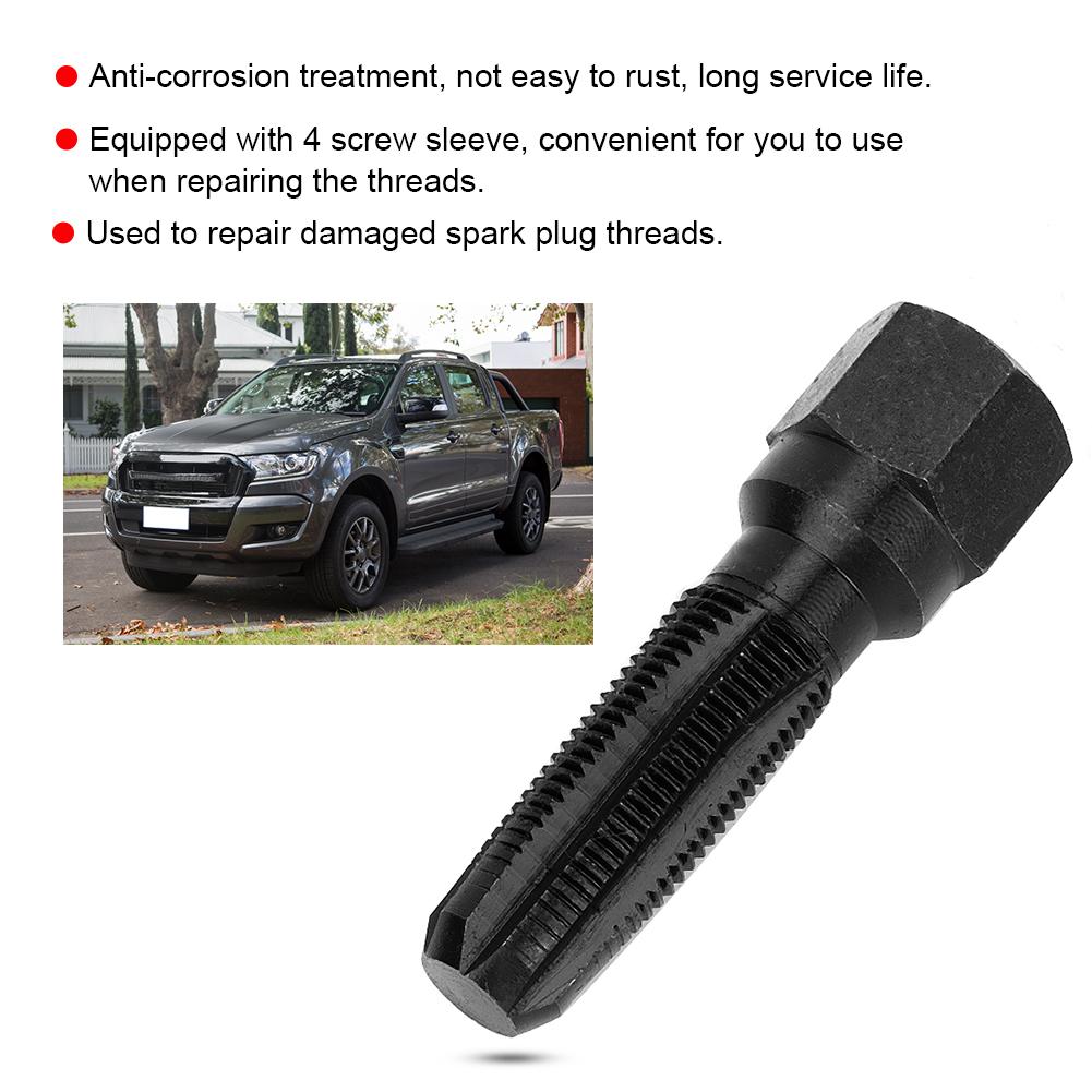 14 мм M14 * 1,25 Стальная свеча зажигания Инструмент для ремонта резьбы Регенератор резьбы