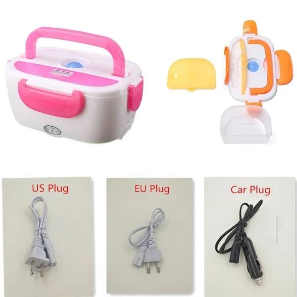 Многофункциональный электрический автомобильный разъем с подогревом, ланч-бокс, портативный электрический подогреваемый ящик для бенто, подогреватель еды ORG