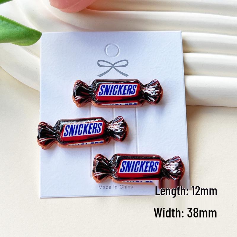 Смола Конфета Имитация Еды: Украшения своими руками, чехлы для телефонов, патчи для кроксов, заколки и аксессуары для волос.