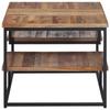 VidaXL Table basse 90x50x39 cm teck de récupération massif 358517