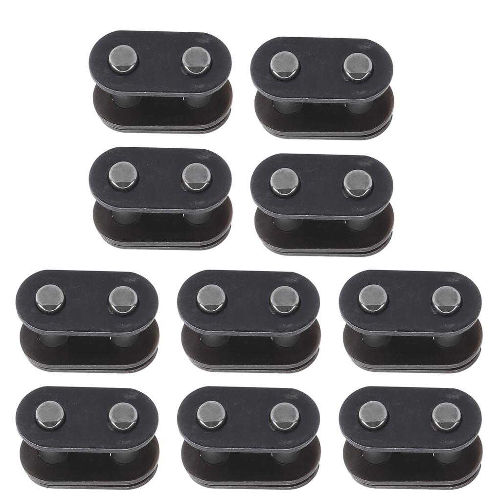 10 шт. Соединительное звено цепи T8f Стальные Износостойкие Соединители Легкие Прямая Замена