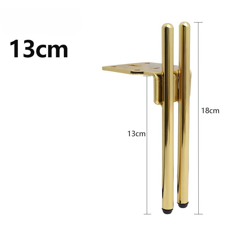 4 шт. 13/15/18 см Металлические регулируемые ножки для мебели Ножки для дивана, ТВ-тумбы, шкафа в ванной, ножка-опора для кровати, домашняя сменная фурнитура
