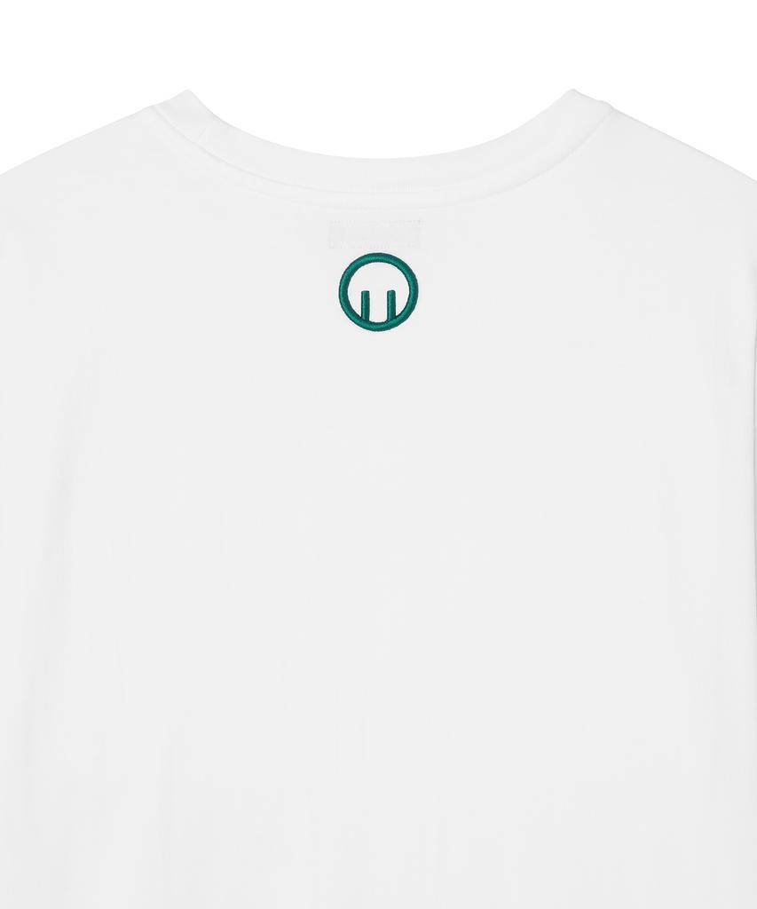 GORAMIS Pocket Goramis Face Short Sleeve T-Shirt [White]